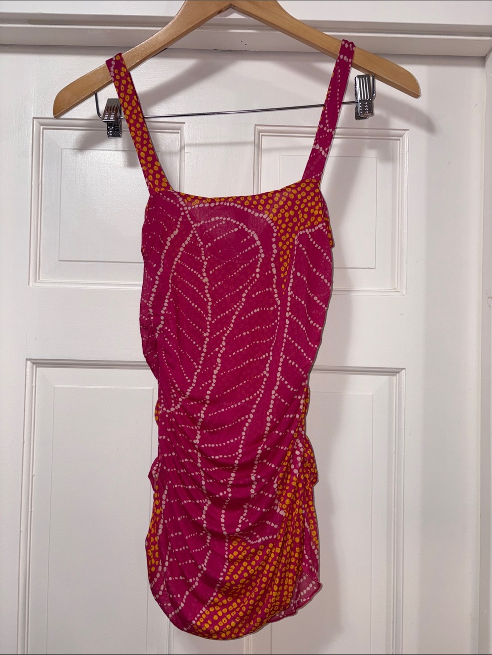 Diane von Furstenberg Silk Printed Tank- vintage - Picture 5 of 8